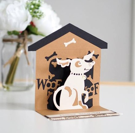 Creative Expressions- Paper Cuts Pop Up Collection- Woof! Craft Die