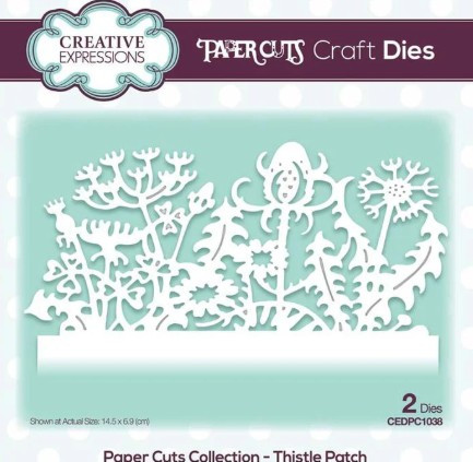 Creative Expressions- Paper Cuts Collection- Thistle Patch Craft Die