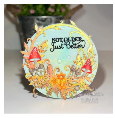 Creative Expressions- Paper Cuts Collection- Autumnal Wreath Craft Die