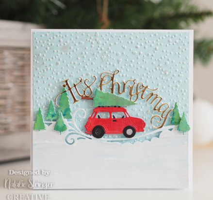 Creative Expressions- Paper Cuts Collection- It's Christmas Edger Craft Die