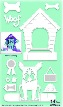 Creative Expressions- Paper Cuts 3D Collection- The Dog House