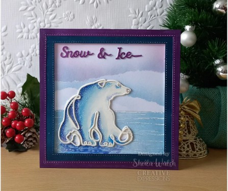 Creative Expressions- One-liner Collection- Polar Bear Craft Die
