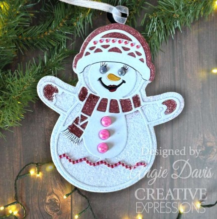 Creative Expressions- Paper Cuts Festive Collection- Snowman Craft Die