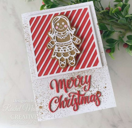 Creative Expressions- Paper Cuts Festive Collection- Gingerbread Girl Craft Die