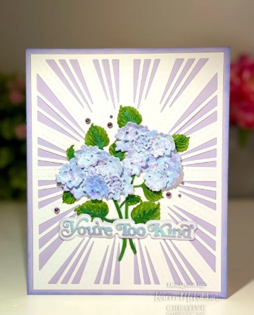 Creative Expressions- Sue Wilson- Layered Flowers Collection- Hydrangea Craft Die