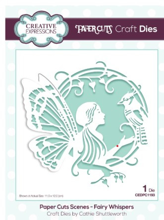 Creative Expressions-Paper Cut Scenes- Fairy Whispers Craft Die