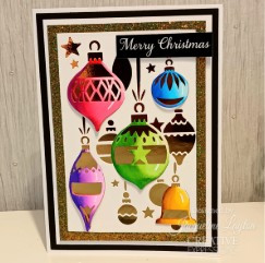 Creative Expressions- Paper Cuts Cut Lift Collection- Bauble Bliss Die
