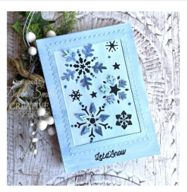 Creative Expressions- Paper Cuts Cut & Lift Collection- Snowflake Sparkle Craft Die