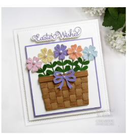 Creative Expressions- Sue Wilson- Necessities Collection- Woven Basket Craft Die