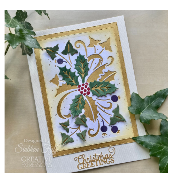 Creative Expressions- Paper Cuts Cut & Lift Collection- Holly Berries Craft Die
