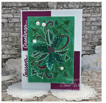 Creative Expressions- Paper Cuts Cut & Lift Collection- Holly Berries Craft Die