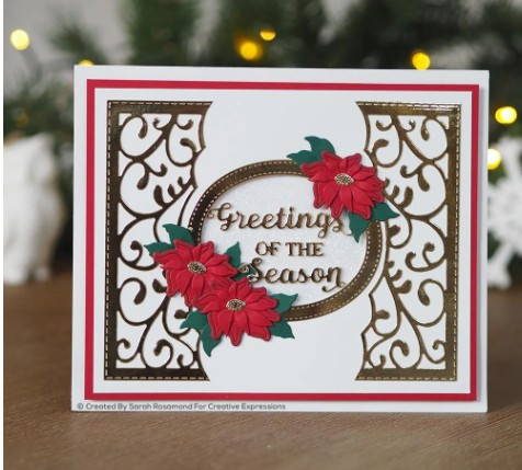 Creative Expressions- Sue Wilson- Festive- Endless Options- Bauble Background