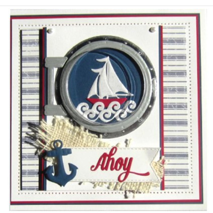 Creative Expressions- Sue Wilson- Fillables Collection- Porthole Die
