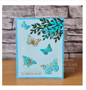 Creative Expressions- Sue Wilson- Finishing Touches Collection- Bountiful Butterflies Craft Dies 8pc