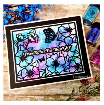 Creative Expressions- Sue Wilson- Finishing Touches Collection- Bountiful Butterflies Craft Dies 8pc
