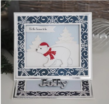 Creative Expressions- Sue Wilson- Festive Collection- Polar Bear Playtime
