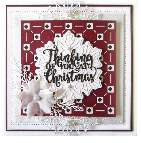 Creative Expressions- Sue Wilson- Festive Collection- Poinsettia Triple Layered die