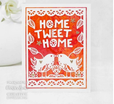 Creative Expressions- Paper Panda- Home Tweet Home Craft Die