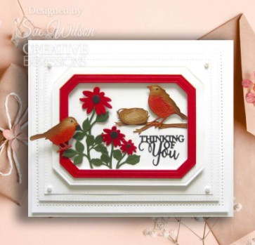 Creative Expressions- Sue Wilson- Finishing Touches Collection- Dynamic Daisies Craft Die