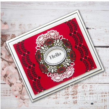 Creative Expressions- Sue Wilson- Frames & Tags Collection- Hazel Craft Die