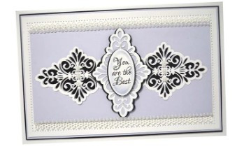 Creative Expressions- Sue Wilson- Frames and Tags Collection- Victoria Die