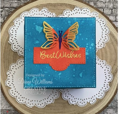 Creative Expressions- Jamie Rodgers- Fairy Village Collection- Butterfly Bouquet Craft Die