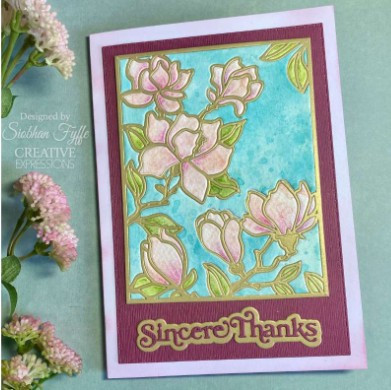Creative Expressions- Sue Wilson- Frames & Tags Collection- Magnolia Cover Plate Craft Die