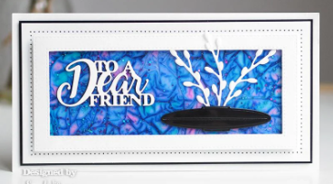 Creative Expressions- Sue Wilson- Finishing Touches Collection- Beautiful Blossoms Craft Die