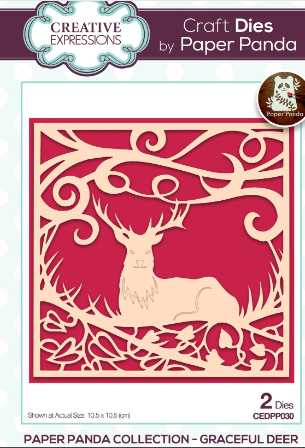 Creative Expressions- Paper Panda- Graceful Deer Craft Die