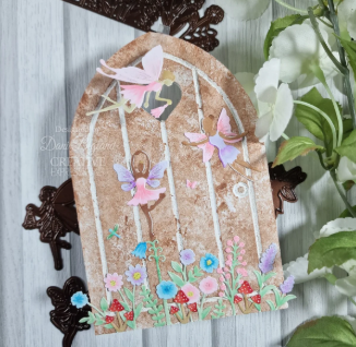 Creative Expressions- Jamie Rodgers- Fairy Village Collection- Floral Dwellings Craft Die