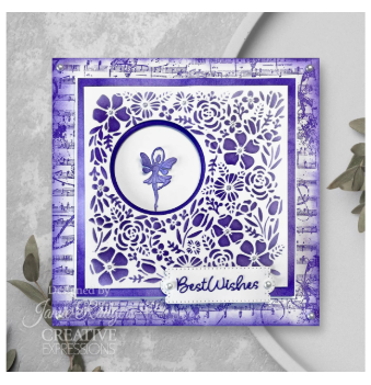 Creative Expressions- Jamie Rodgers- Fairy Village Collection- Floral Dwellings Craft Die