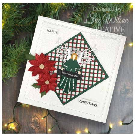 Creative Expressions- Sue Wilson- Festive Collection- Stylish Poinsettia Craft Die