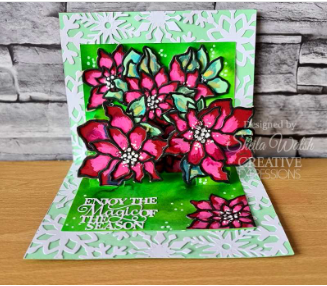 Creative Expressions- Sue Wilson- Festive Collection- Snowflake Floating Frame Craft Die