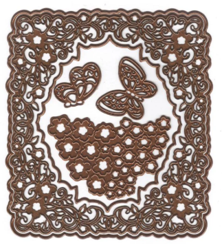 Creative Expressions- Sue Wilson- Frames & Tags Collection- Delicate Garden Frame dies