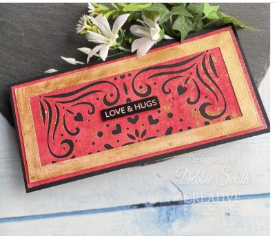 Creative Expressions- Jamie Rodgers - Pierced Collection- Oval Heart Frame Craft Die