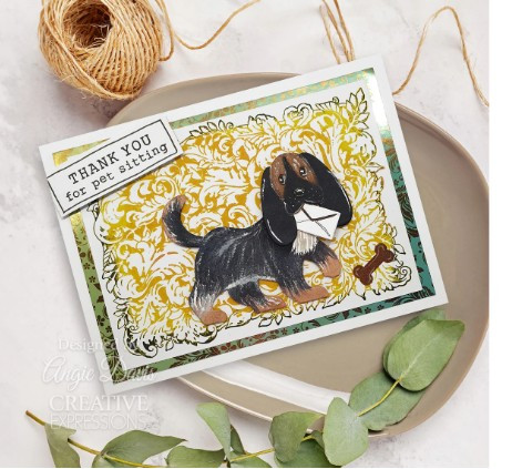 Creative Expressions- Sue Wilson- Pet Pals Collection- Rufus Craft Die