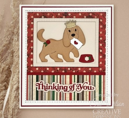 Creative Expressions- Sue Wilson- Pet Pals Collection- Rufus Craft Die