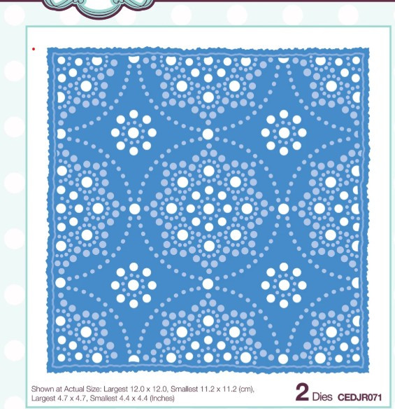 Creative Expressions- Jamie Rodgers- Circles Mandala Background Craft Die