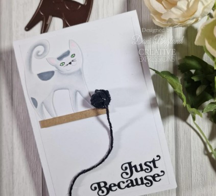 Creative Expressions- Sue Wilson- Pet Pals Collection- Mittens Craft Die