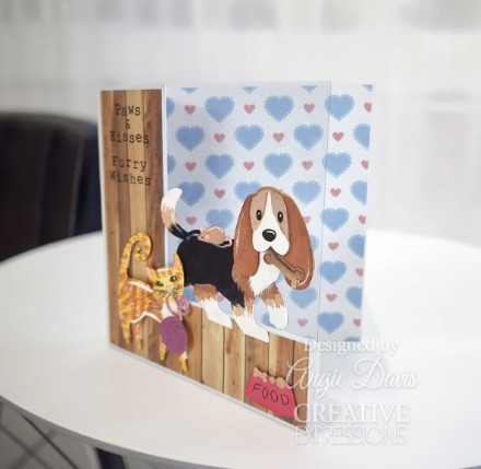 Creative Expressions- Sue Wilson- Pet Pals Collection- Mittens Craft Die