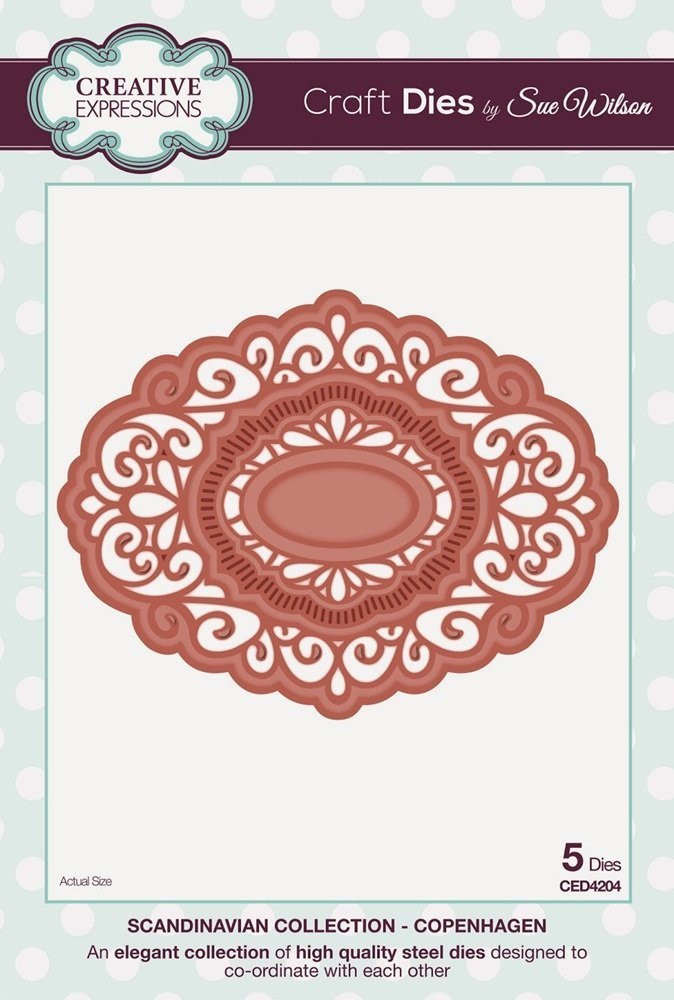 Creative Expressions- Sue Wilson- Scandinavian Collection- Copenhagen