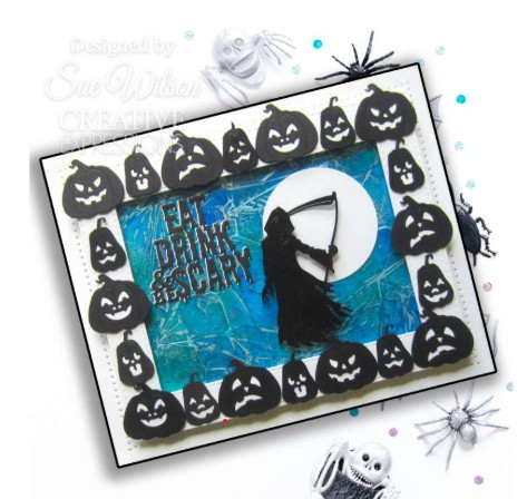 Creative Expressions- Sue Wilson- Halloween Collection- Jack-O-Lantern Craft Die