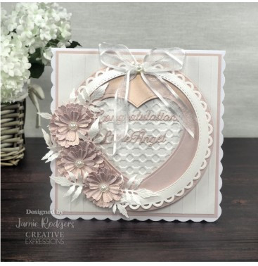 Creative Expressions- Jamie Rodgers- Sentiments Collection- New Baby Craft Die