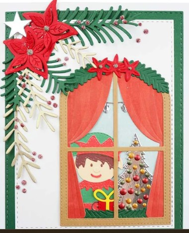 Creative Expressions- Lisa Horton- Stitched Collection- Cheeky Elf Craft Die