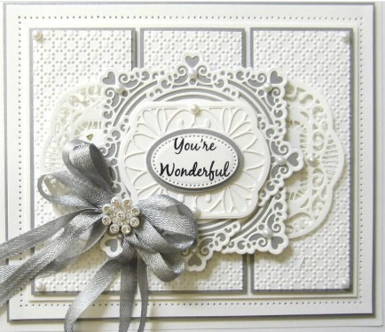 Creative Expressions- Sue WIlson- Special Occasion Collection- Ornate Framed Happily Ever After