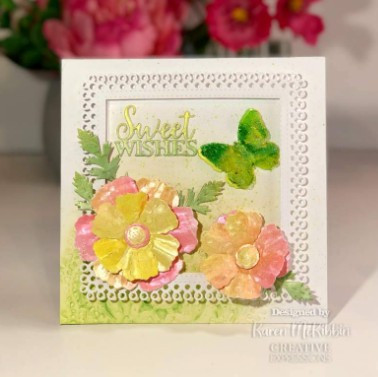 Creative Expressions- Sam Poole- Shabby Basics- Shabby Butterflies Craft Die