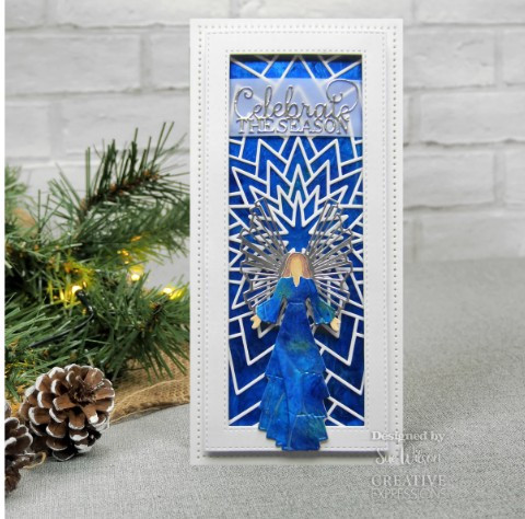 Creative Expressions- Sue Wilson- Slimline Collection- Star Bursts Craft Die