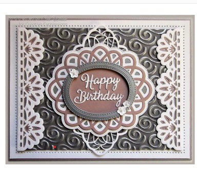 Creative Expressions- Sue Wilson- Triple Layer Collection- Roselyn