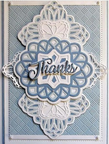 Creative Expressions- Sue Wilson- Triple Layer Collection- Roselyn