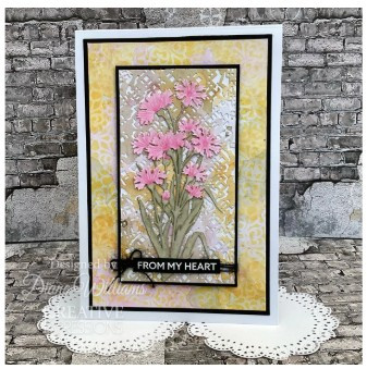 Creative Expressions- Sam Poole- Shabby Basics- Hedgerow Thistle Craft Die